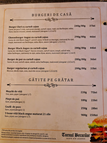 Turnul Berarilor - Gastronomie și ospitalitate